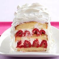 Raspberry Lemon Layer Cake image