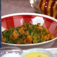 Roasted Sweet Potato and Green Onion Salad_image