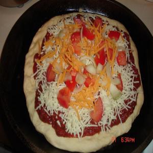 Hand Tossed Pizza Crust in the Bread Machine_image