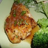 Chicken With Barbecue-Bourbon Sauce_image