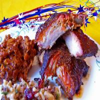 Sweet and Spicy Dry Rub on Ribs or Salmon_image