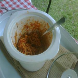 Slow Cooker Spaghetti & Meatballs_image