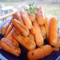 Roasted Dutch Carrots With Honey and Thyme image