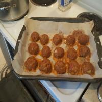 Cheese-Stuffed Meatballs image