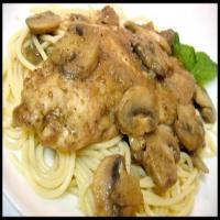 Chicken with Marsala, Mushrooms and Gorgonzola_image