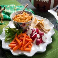 Roasted Red Pepper Hummus image