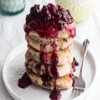 Blackberry Buttermilk Pancakes_image