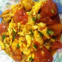 Chinese Stir-Fried Egg and Tomato image