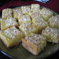 Coconut - Lime Squares_image