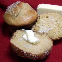 Sesame Raised Cornmeal Muffins image