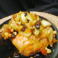 Chicken With Cherry-Ginger Chutney_image