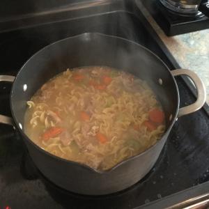 Sensational Turkey Noodle Soup image