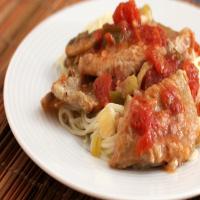 Lighter Veal Parmesan and Spaghetti Recipe_image