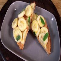 Peanut Butter and Lemon-Mint Banana Toast image