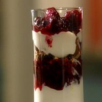 Lemon Yogurt Berry Swirl with Homemade Granola image