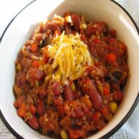 Easy Spicy Vegetarian Chili image