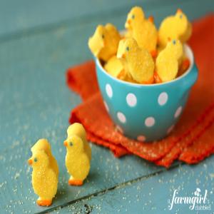 Homemade Marshmallow Chicks_image
