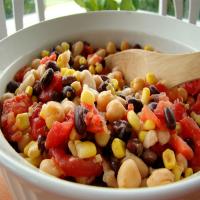 Bean Salad - Pantry Friendly & Healthy image