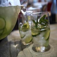 Cucumber and Lemon Verbena Water image