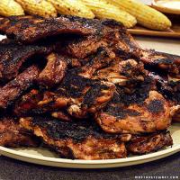 Barbecued Chicken and Ribs image