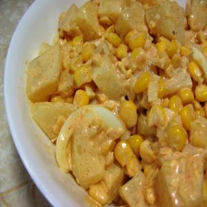Potato, Egg and Corn Salad With Buttermilk_image