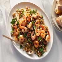 Spicy Shrimp and Chickpea Salad image