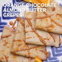 Orange Chocolate Almond Butter Crepes Recipe by Tasty image