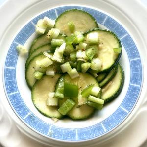 Sweet and Sour Zucchini Salad_image