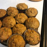 Tropical Zucchini Carrot Muffins_image