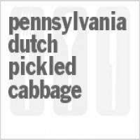 Pennsylvania Dutch Pickled Cabbage_image