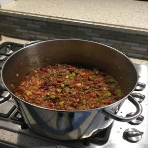 Sweet and Spicy Ground Beef Chili_image
