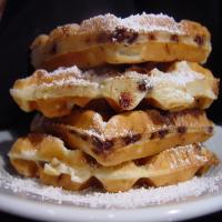Banana Chocolate Chip Waffles_image