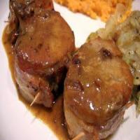 Bacon Wrapped Pork Medallions with Apple Cider Sauce Recipe - (4.4/5) image