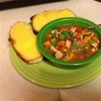 Sweet and Spicy Soup with Black-Eyed Peas and Sweet Potato image