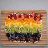 Rainbow Fruit Salad With Coconut Whip Recipe by Tasty_image