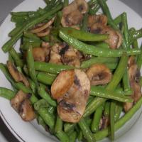 Herbed Green Beans and Mushrooms image