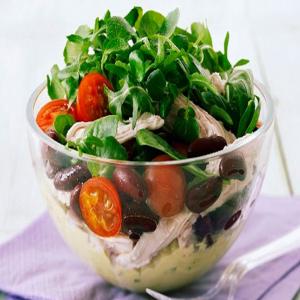 Parmesan, Chicken and Tomato Salad image