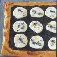 Red Onion and Goats' Cheese Tart_image