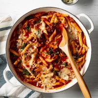 Hearty Penne Beef image