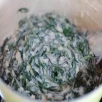 LOW FAT CREAMED SPINACH_image