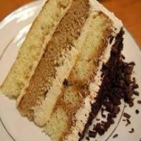 Tiramisu Cake using a cake mix image