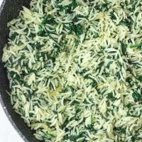 Easy Spinach Rice Recipe (Spanakorizo)_image