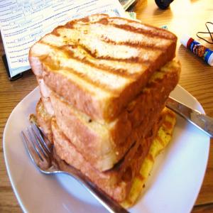 Griddled Egg White French Toast for One on George Foreman Grill_image