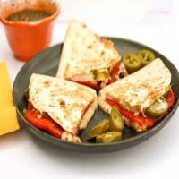 Roasted Red Pepper& Jalapeno Quesadillas_image