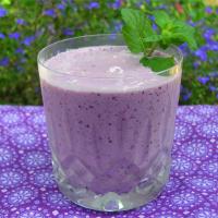 Very Berry Blueberry Smoothie_image