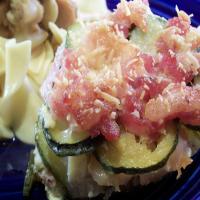 Low Carb Scalloped Zucchini image