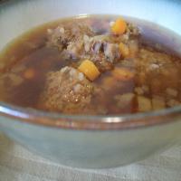 Simplified Traditional Albondigas Soup_image