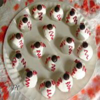 Bloodshot Eyeballs Halloween Treats Recipe - (4.7/5)_image