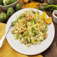Shaved Brussels Sprout, Meyer Lemon & Quinoa Salad_image