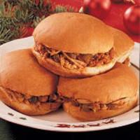 Barbecued Turkey Sandwiches image